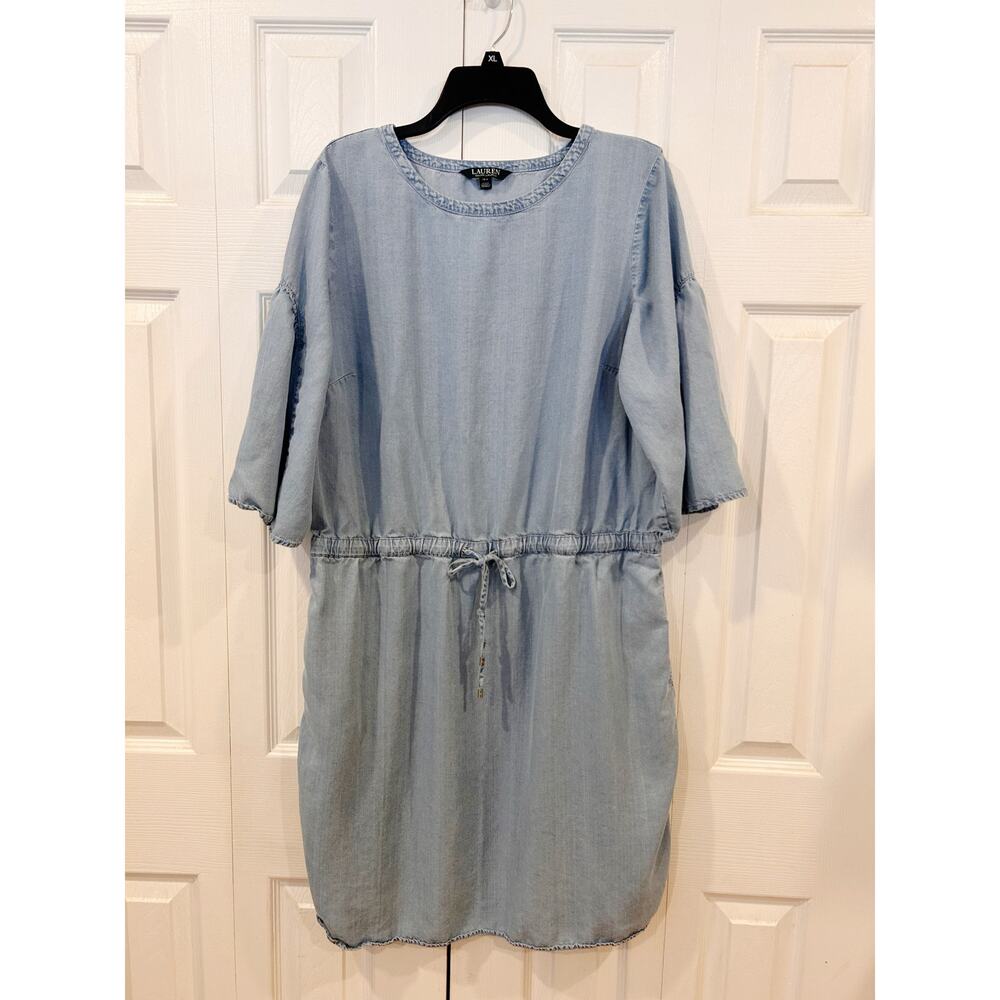 Lauren Ralph Lauren Women’s Chambray Dress Size 16W
